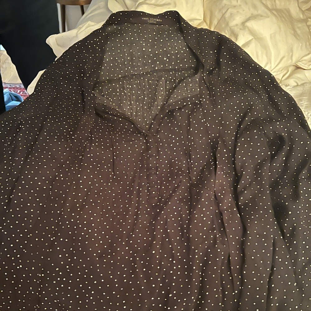 Knot sisters button down flowy dress, size S